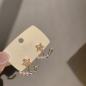 Preview: Großhandel B2B Silber pin Perle luftige Vintage Ohrringe E1822 Gold